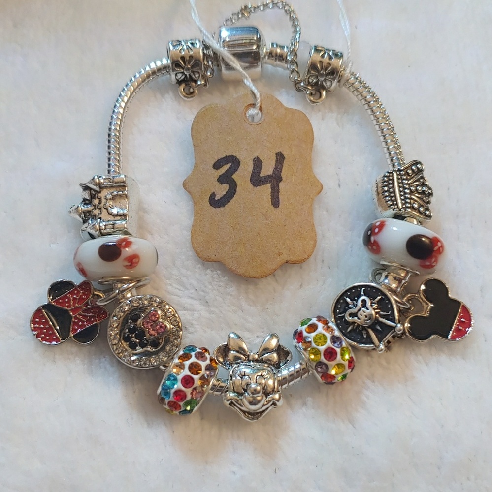 Girl charm bracelet